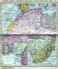 Лист 74. а) Северо-Западная Африка, б) Гвинейское побережье и в) Южно-Африканский Союз